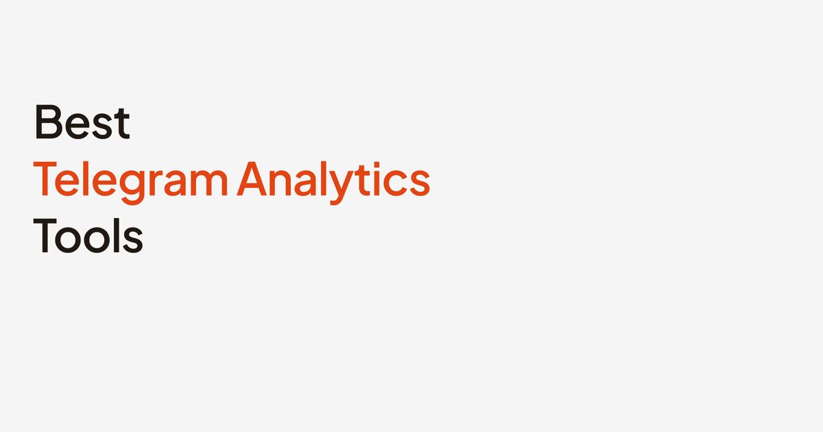 Best Telegram Analytics Tools in 2026